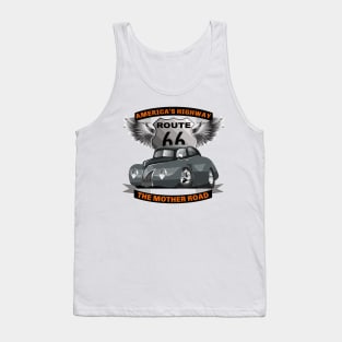 Route 66 - Americas Highway - The Mother Road Tank Top